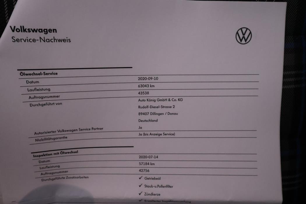 VOLKSWAGEN Golf 2018