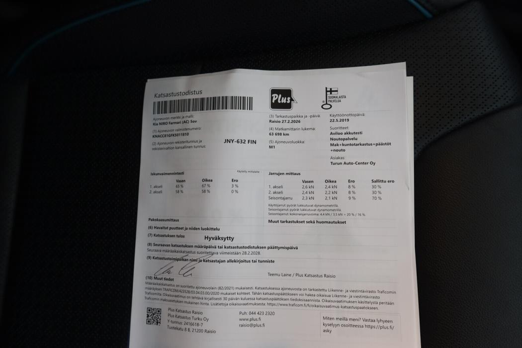 KIA Niro Electric 2019