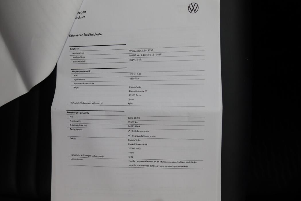 VOLKSWAGEN Passat 2019