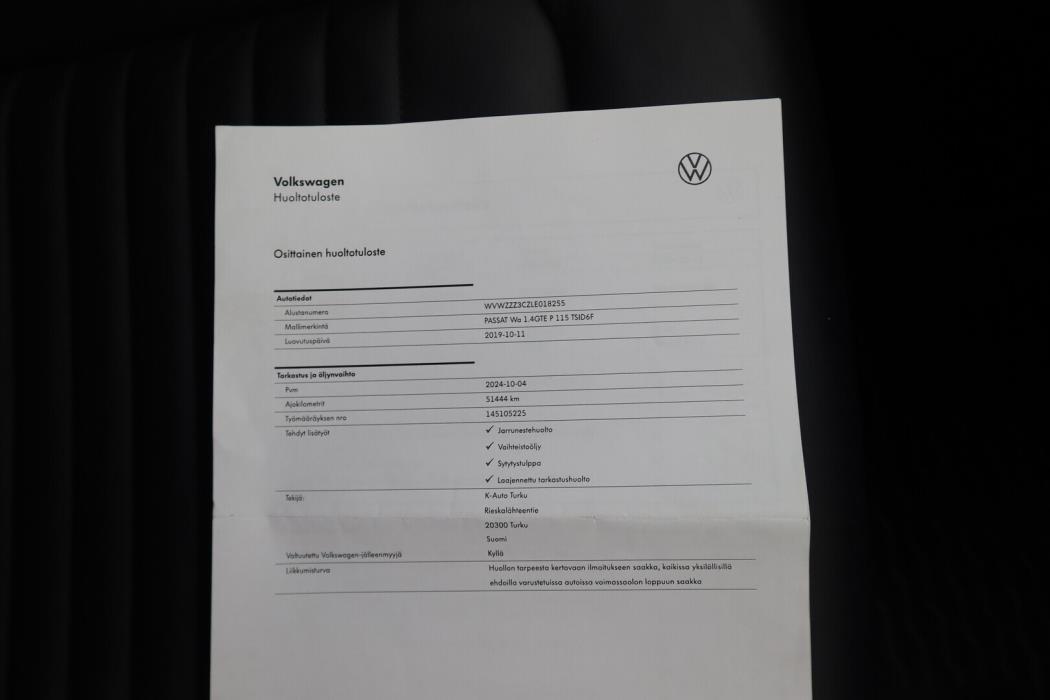 VOLKSWAGEN Passat 2019