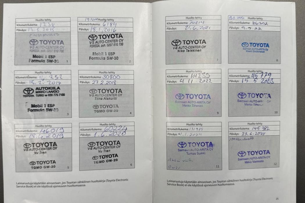TOYOTA AURIS 2015