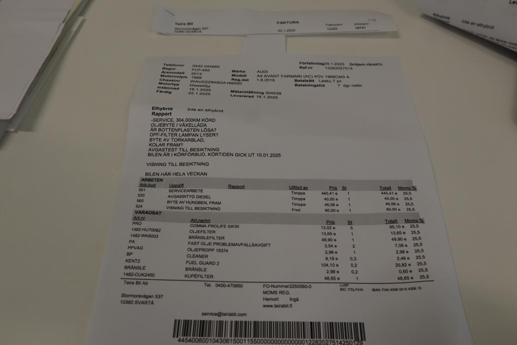 AUDI A4 2013