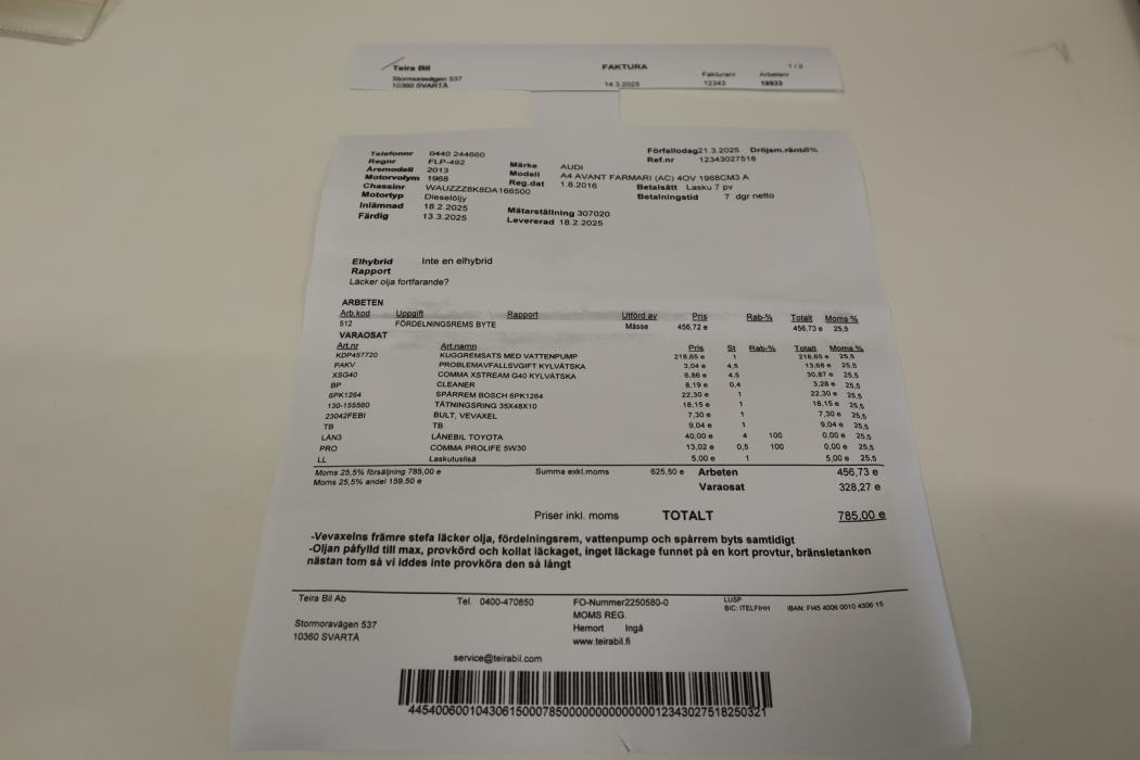 AUDI A4 2013