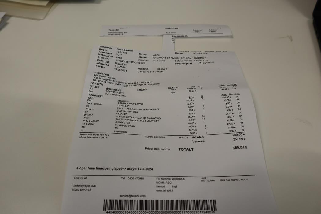 AUDI A4 2013