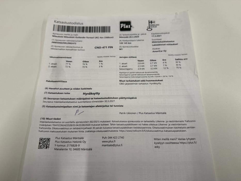 MITSUBISHI Outlander PHEV 2021