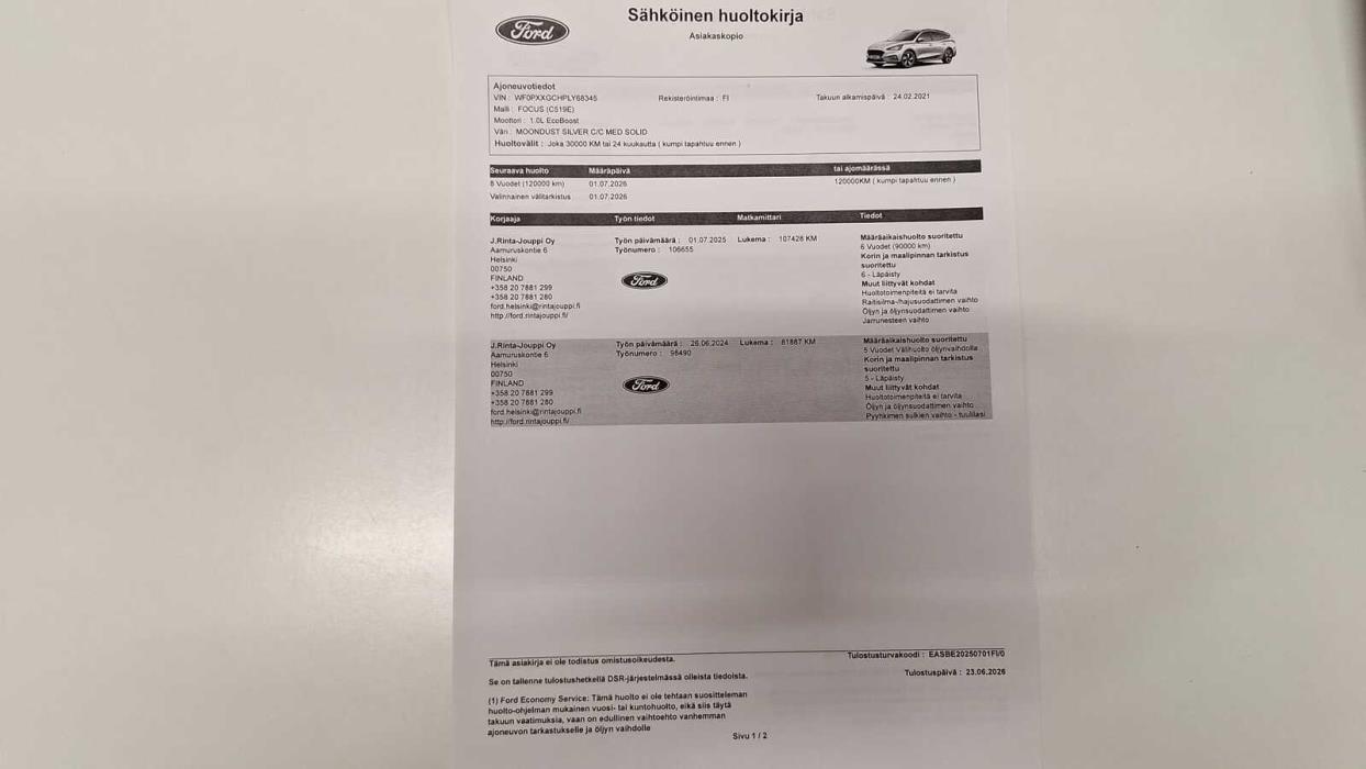 FORD Focus 2021