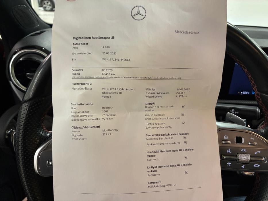 MERCEDES-BENZ A 2022