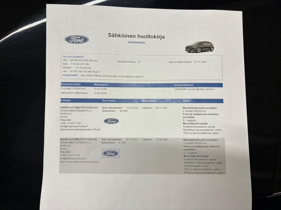 FORD Focus 2020