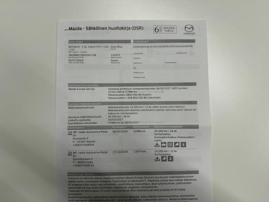 MAZDA Mazda2 Hybrid 2024