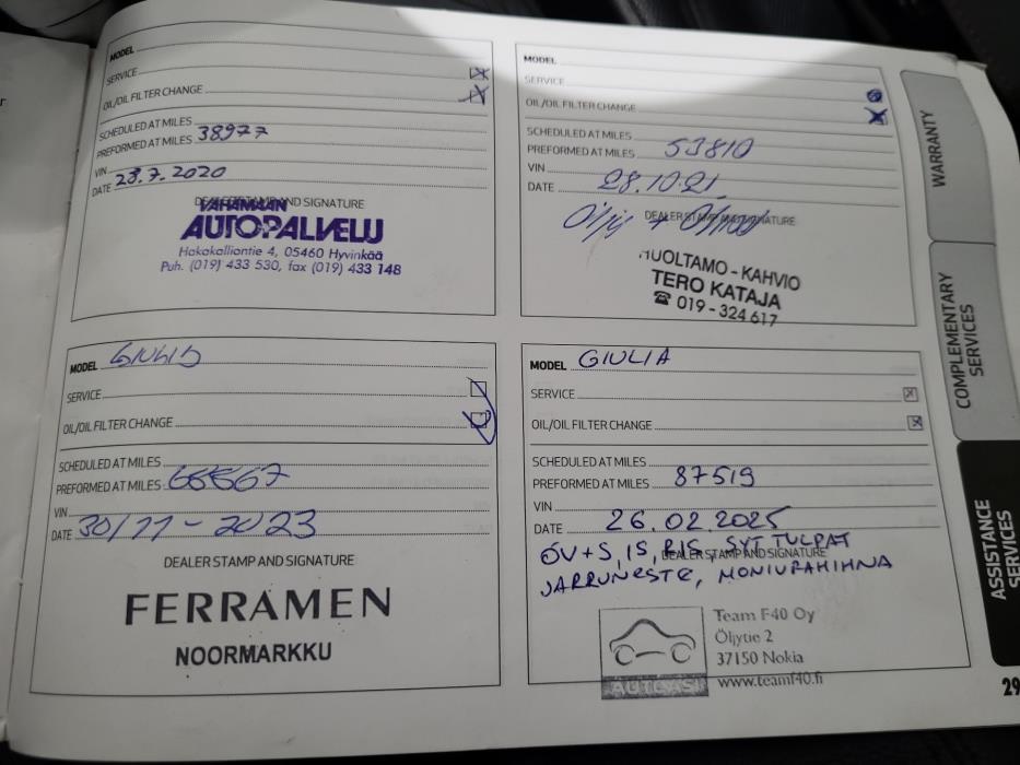 ALFA ROMEO Giulia 2017