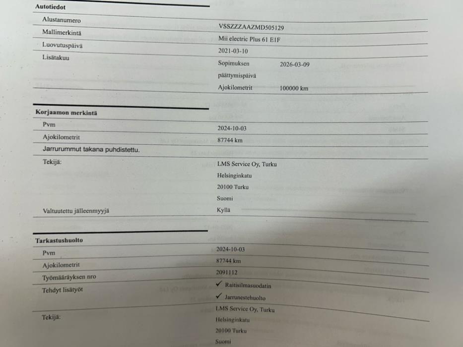 SEAT Mii electric 2021