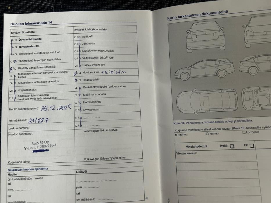 VOLKSWAGEN Passat 2016