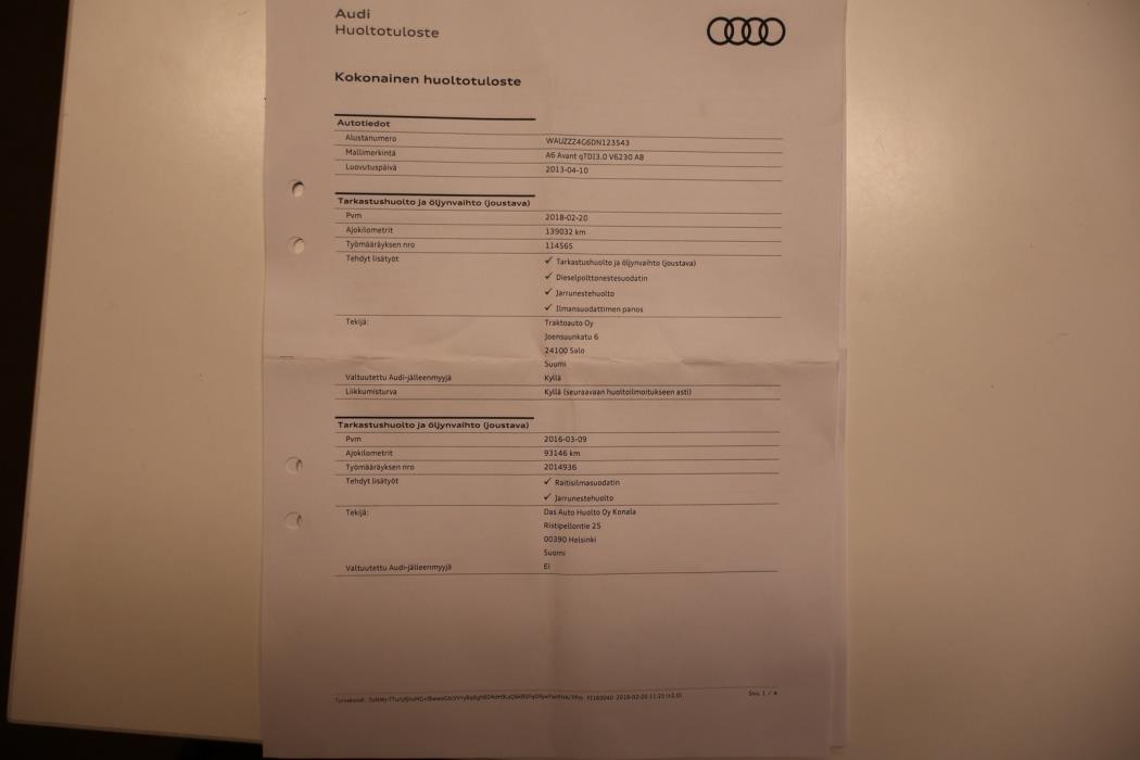 AUDI A6 2013