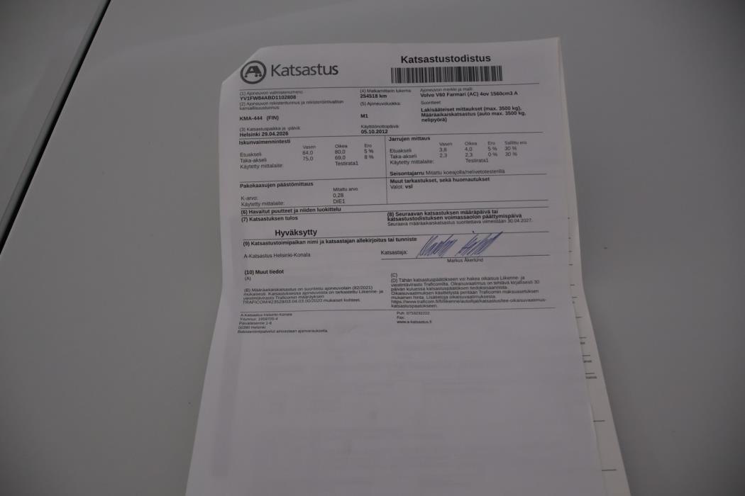 VOLVO V60 2013