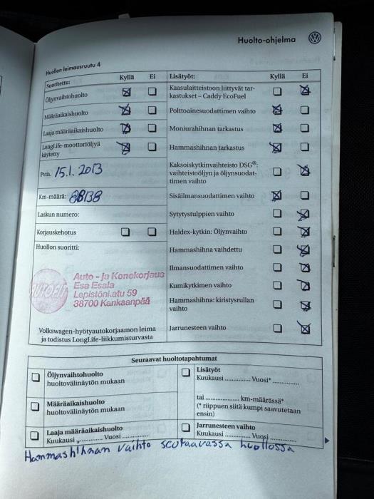 VOLKSWAGEN Caddy Maxi 2008