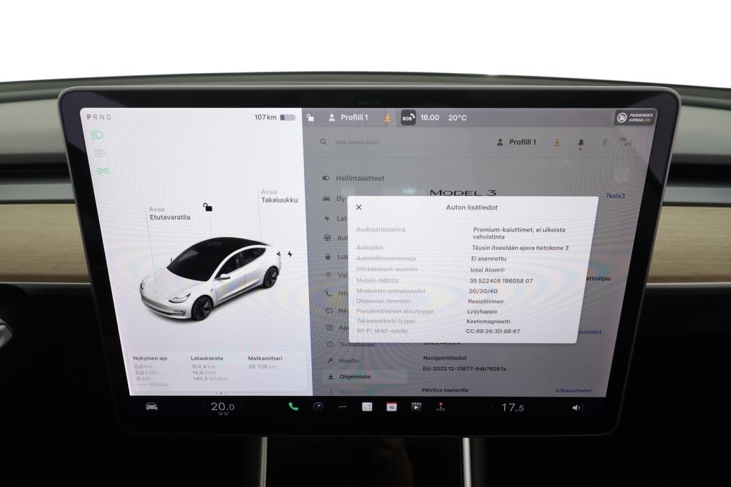 TESLA Model 3 2020