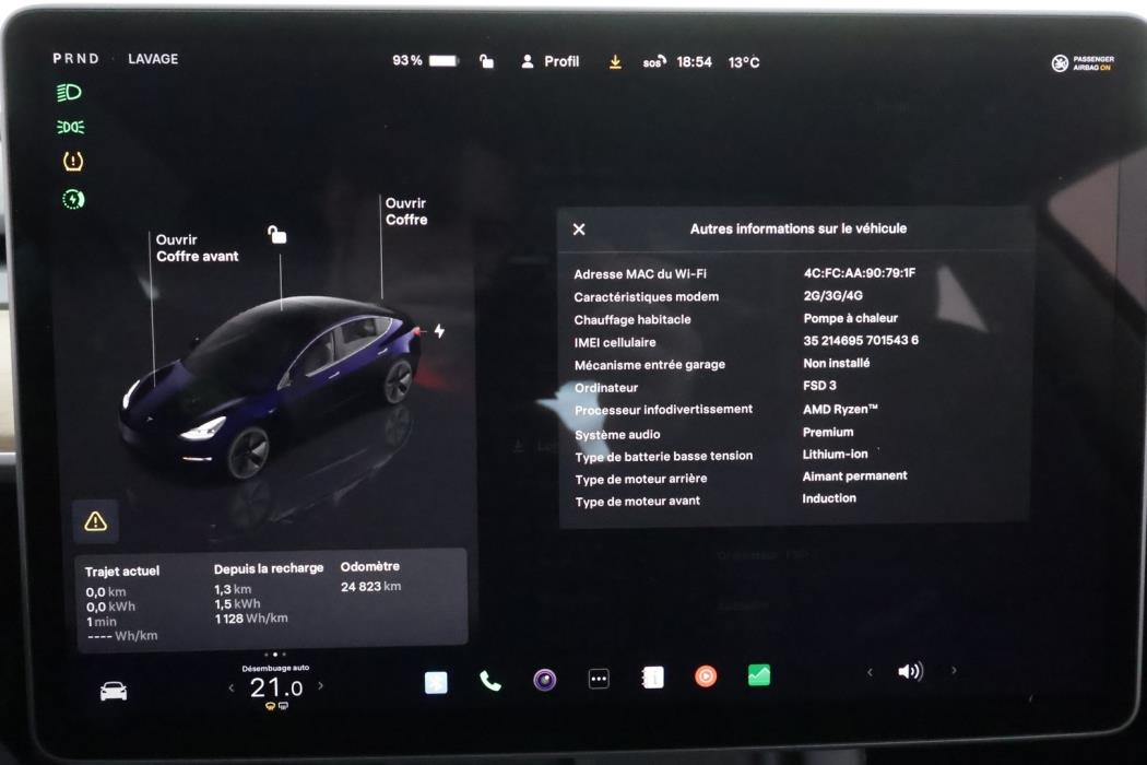 TESLA MODEL 3 2022