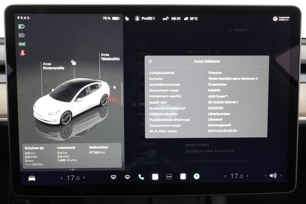 TESLA Model 3 2023