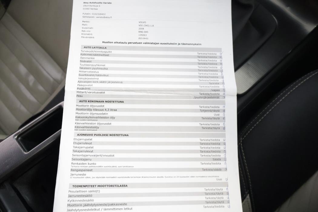 VOLVO V50 2008
