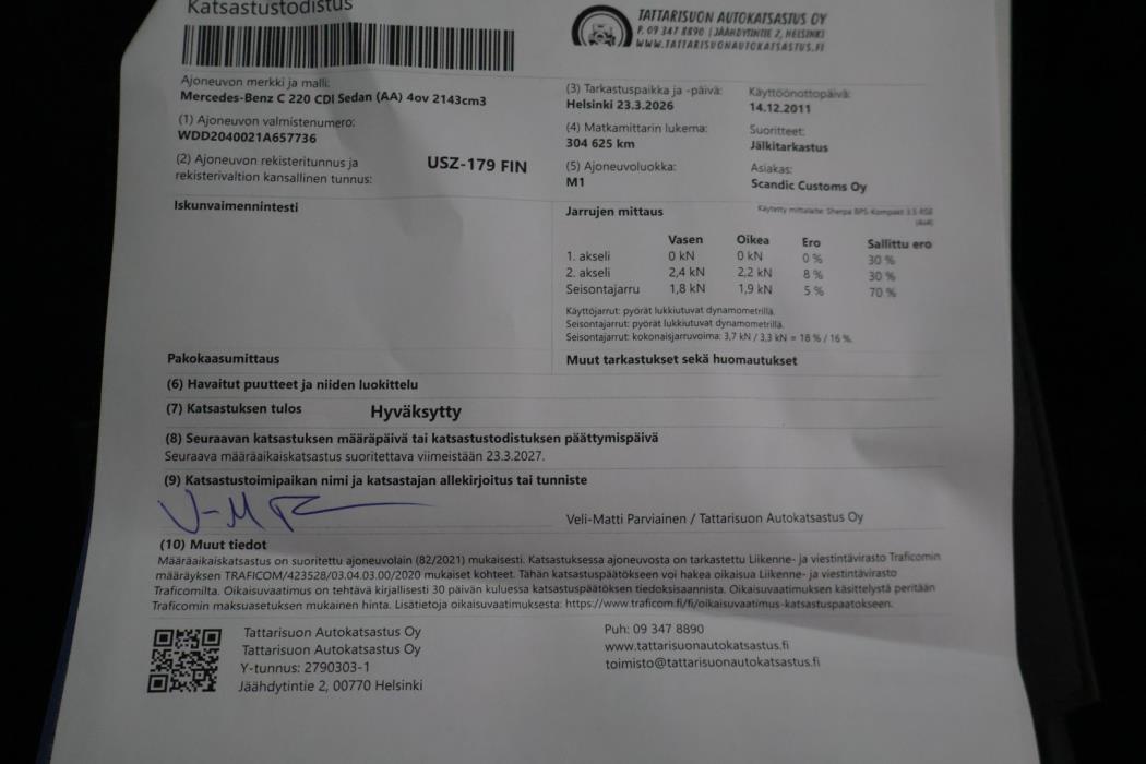 MERCEDES-BENZ C 2011