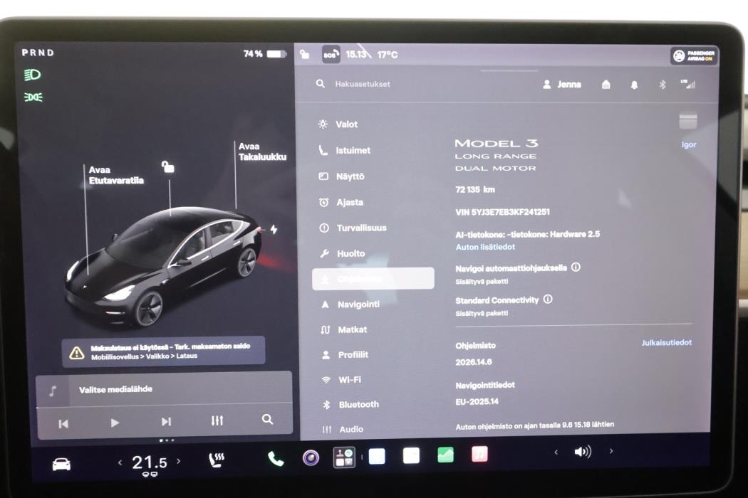 TESLA Model 3 2019