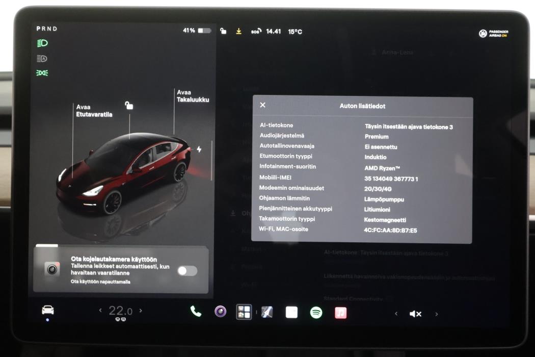 TESLA MODEL 3 2023