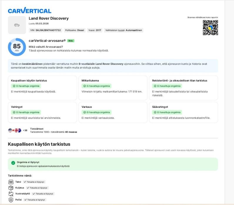 LAND ROVER Discovery 2017