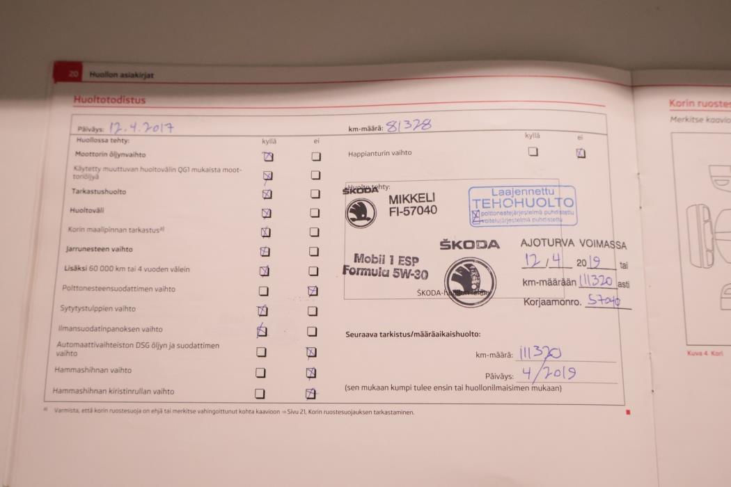 SKODA Superb 2012