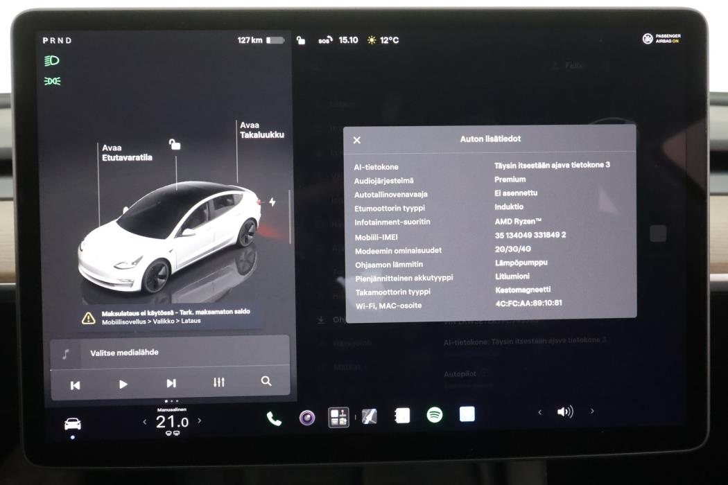 TESLA Model 3 2023