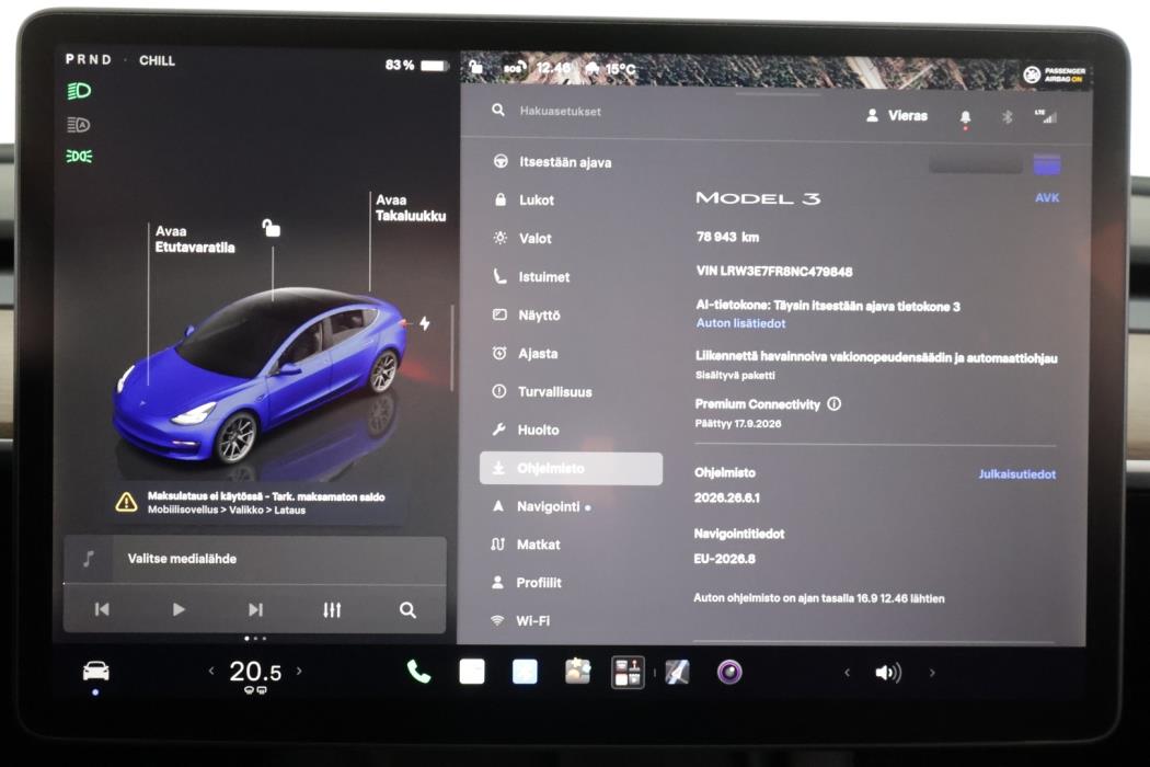 TESLA Model 3 2022