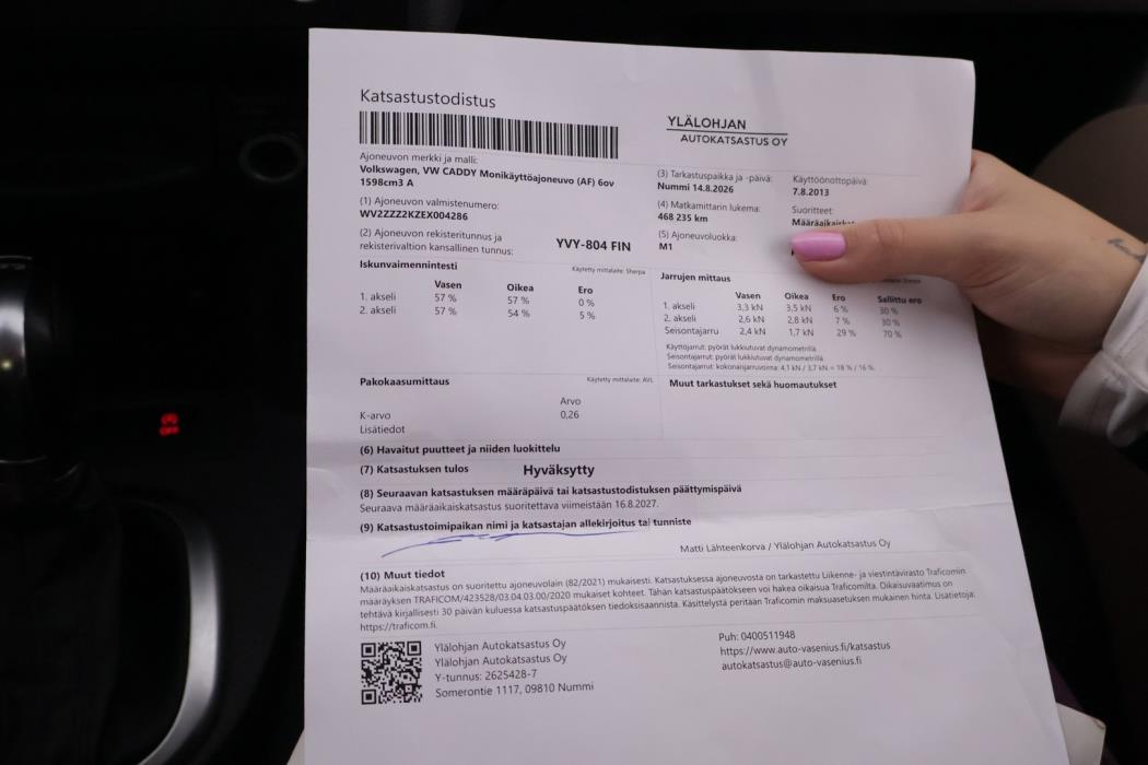 VOLKSWAGEN Caddy Maxi 2014