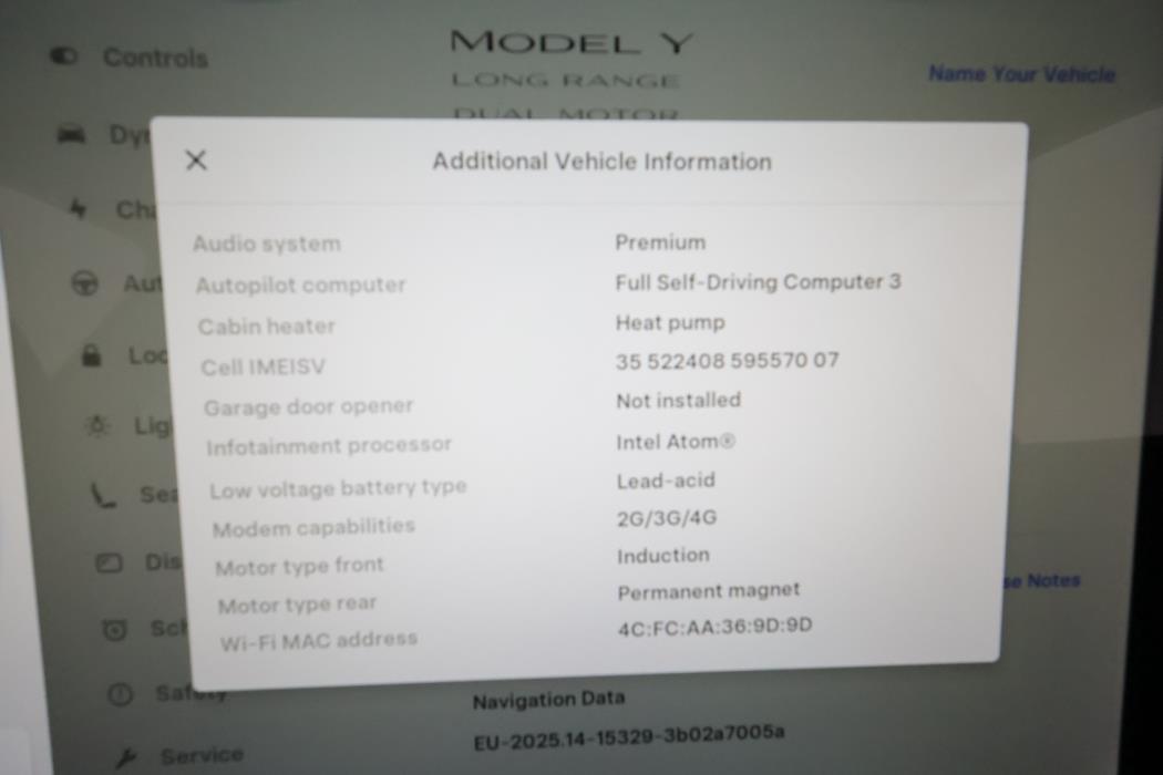 TESLA MODEL Y 2021