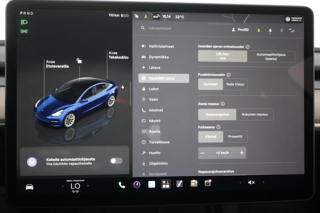 TESLA MODEL 3 2022
