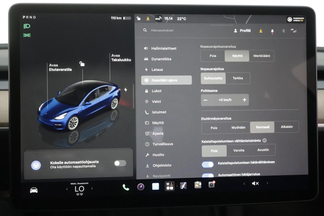 TESLA MODEL 3 2022