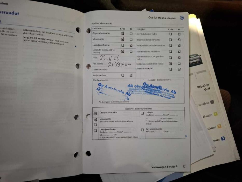 VOLKSWAGEN Golf 2005