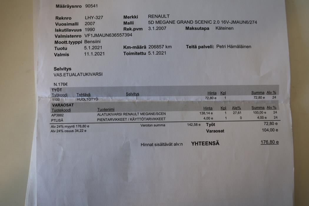 RENAULT Scenic 2007