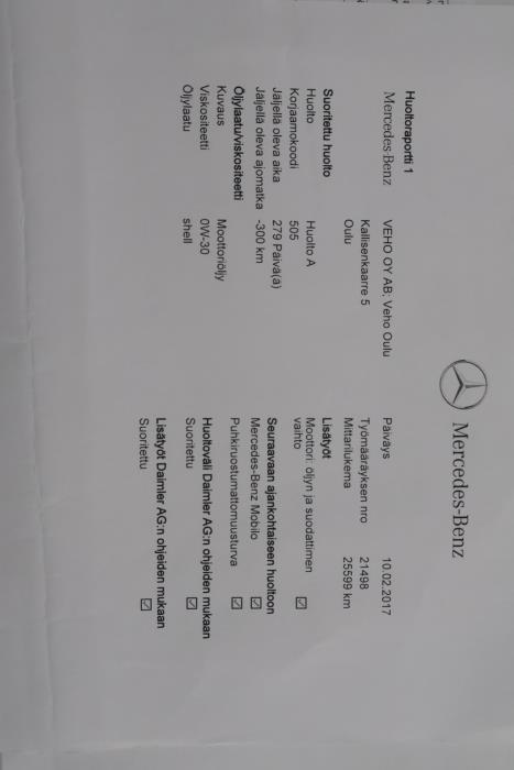 MERCEDES-BENZ E 2017