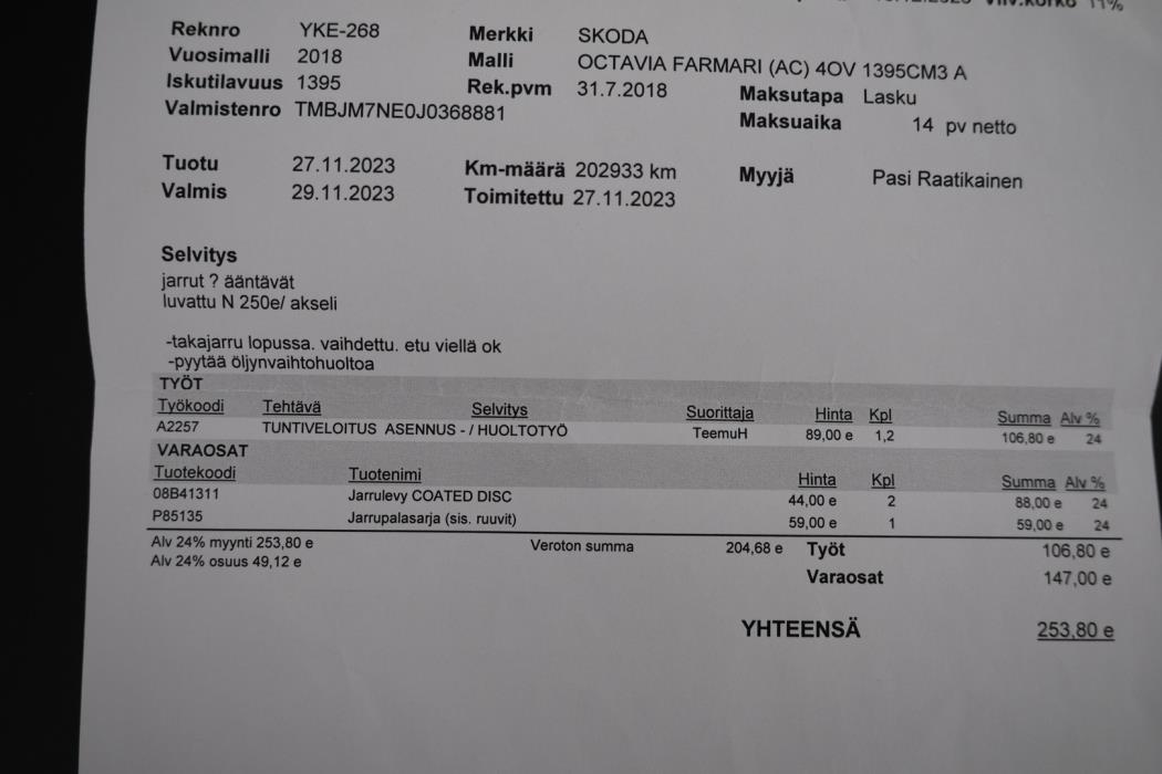 SKODA Octavia 2018
