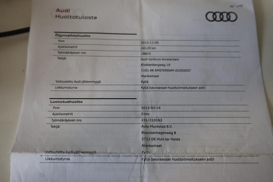 AUDI A3 2015