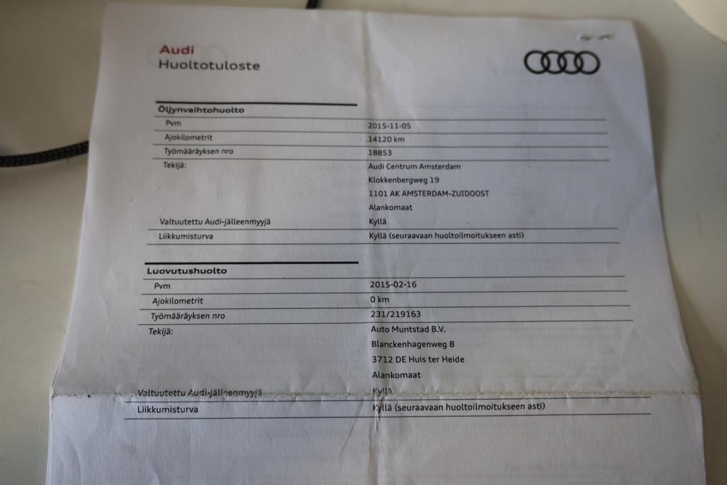AUDI A3 2015