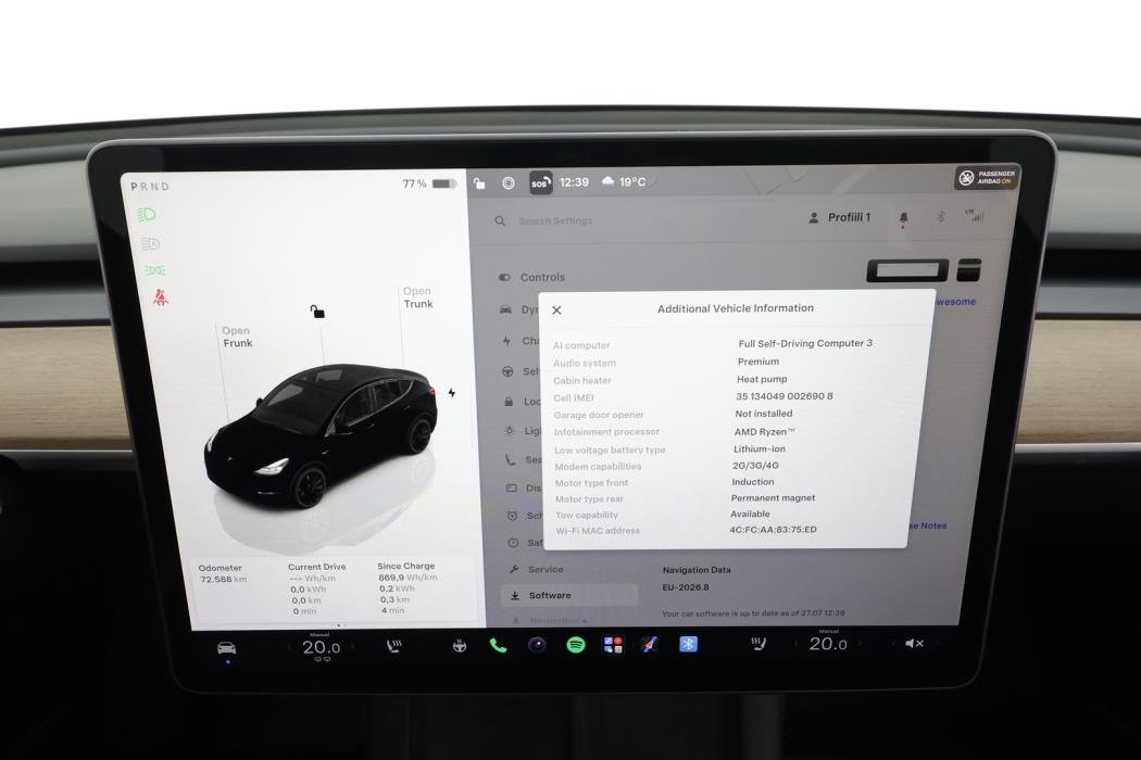 TESLA Model Y 2023