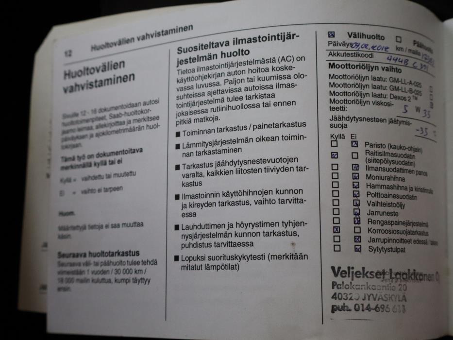 SAAB 9-3 2011