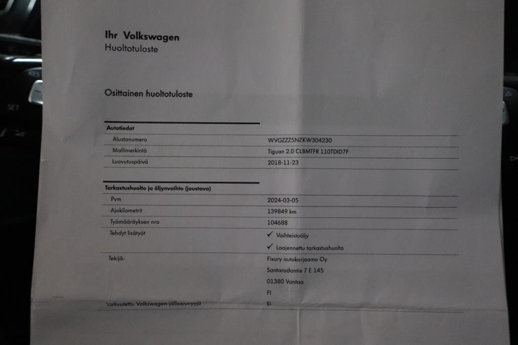 VOLKSWAGEN Tiguan 2018