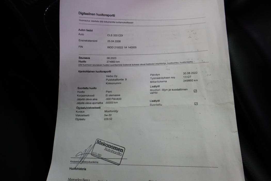 MERCEDES-BENZ CLS 2008