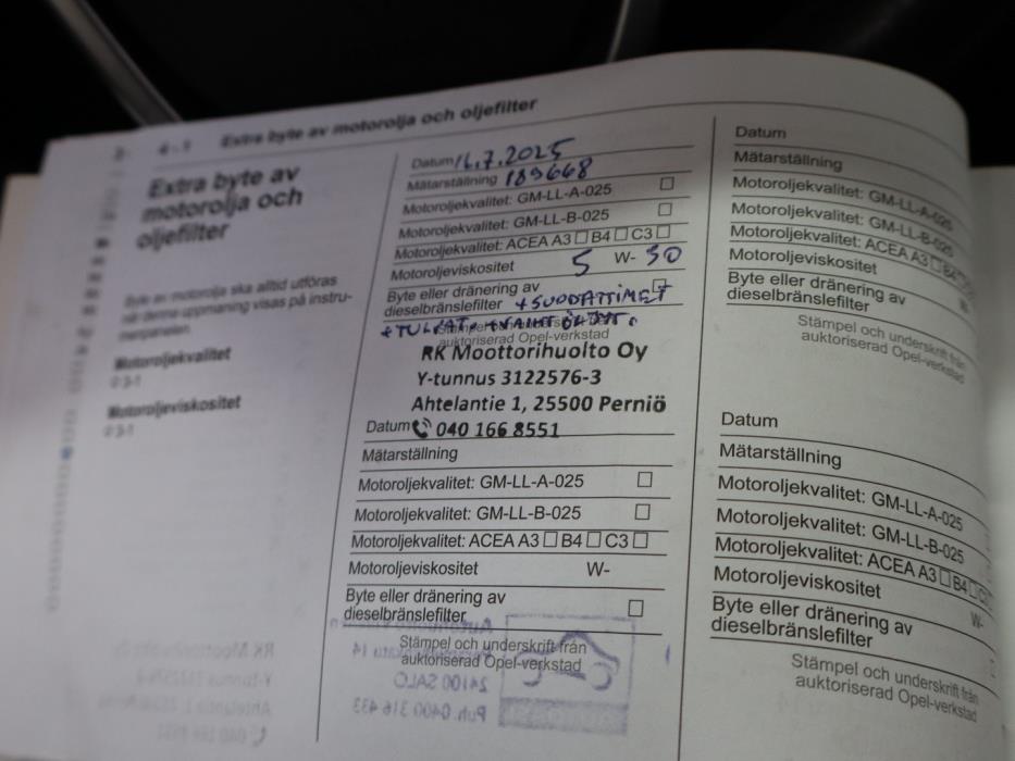 OPEL Astra 2012