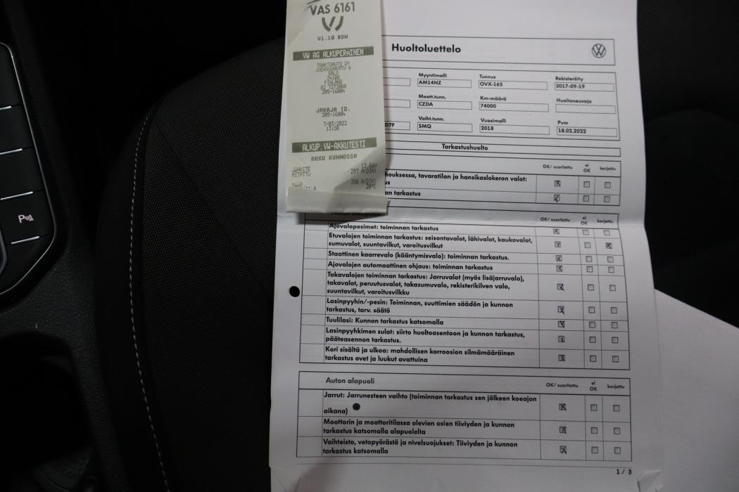 VOLKSWAGEN Golf Sportsvan 2017