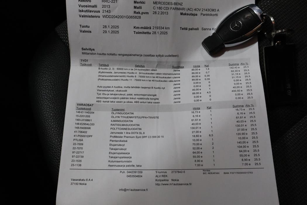 MERCEDES-BENZ C 2013