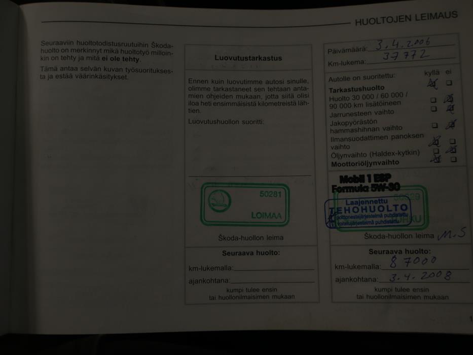 SKODA Octavia 2004