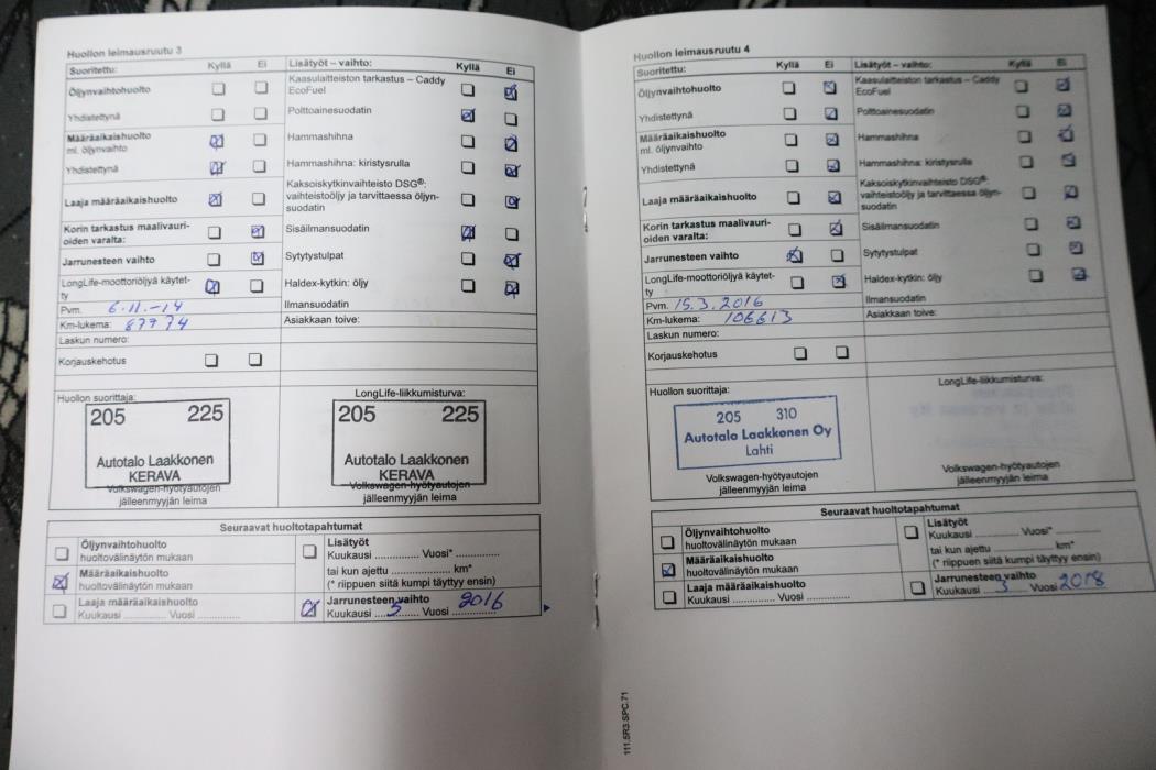 VOLKSWAGEN Caddy 2011