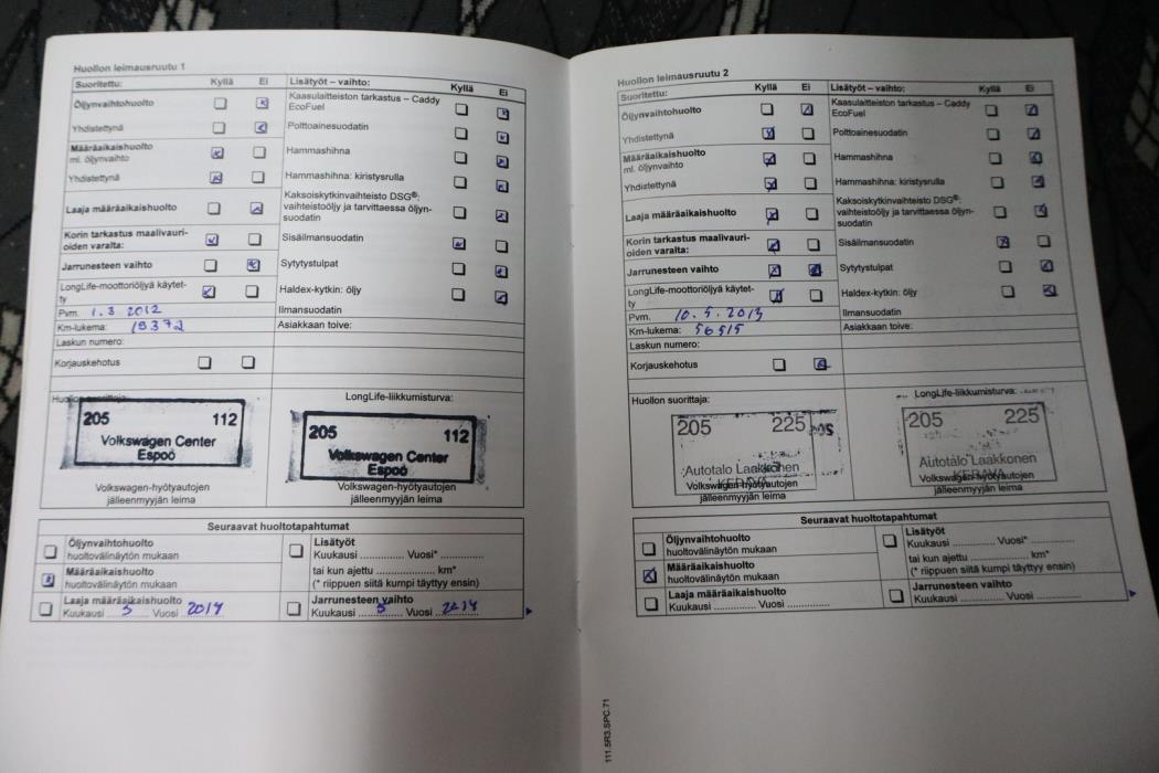 VOLKSWAGEN Caddy 2011